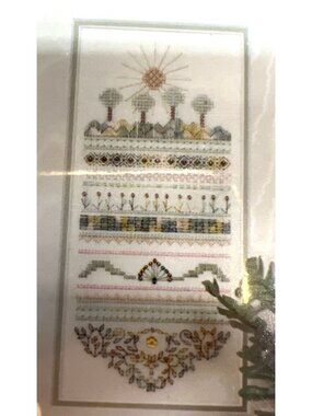 RARE Mid Summer Dreams Cross Stitch Pattern By Liberty Street Designs With Flos